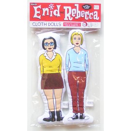 Press Pop Enid & Rebecca Cloth Doll Daniel Clowes