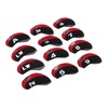 12 Pcs Golf Iron Head Cover Set Club Headcover Set