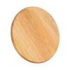 8 Pack Round Acacia Wood Coasters for Coffee Table -