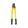 QWORK Hardened Cable Cutter, 18" Heavy Duty Stainless Steel Wire