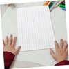 Operitacx Dry Erase Board with Lined for Kids Dry Erasable