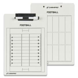 Champro Football Coach's Board (White, 12 x 9-Inch)