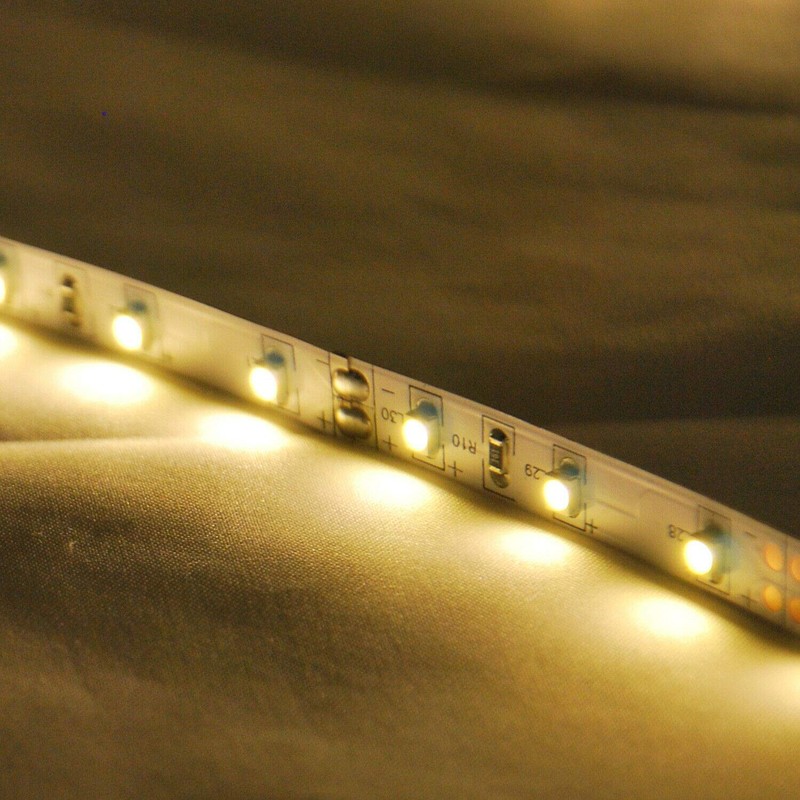 ABI Warm White Flexible LED Strip Light, 300 LEDs, 5