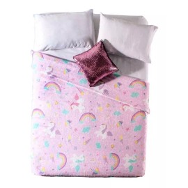 Vianney Manta Vianney Ligero con diseño sweet unicorn de 2.2m x 1.8m