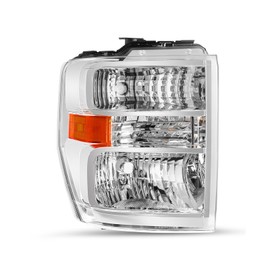 SOCKIR Aero Style Headlight Assembly Fit for 08-14 Ford E150 E250 08-21 E350 E450 Super Duty (Right Passenger Side)