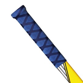 Advanced Hockey Grip for ice Hockey Sticks, one Size for Youth and Adult Stick, Great Alternative to Hockey Tape.(Blue)