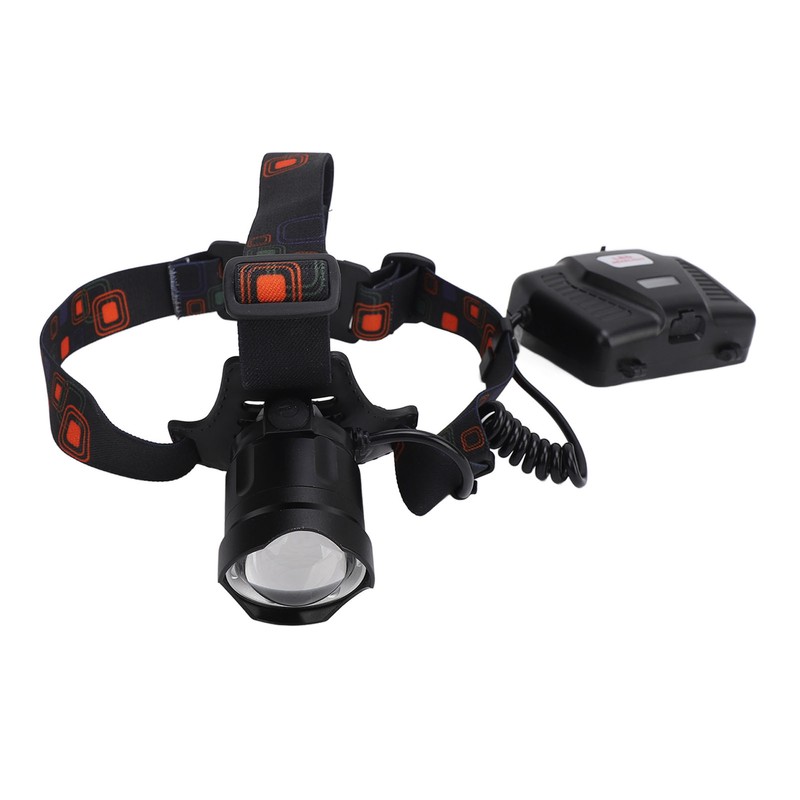 LED Headlamp High Power Adjustable Angle Telescopic Focus Waterproof Headlight