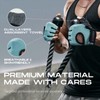 KANSOON Essential Breathable Workout Gloves, Weight Lifting Fingerless Gym Exercise