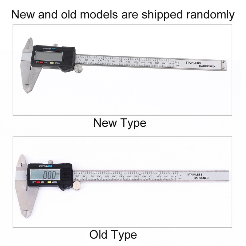200MM Electric Stainless Steel Digital Vernier Dial Caliper Gauge Micrometer