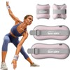 Pesas de Tobillo Ajustables para Fitness, Polainas Para Tobillos y