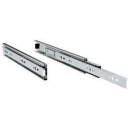 TCH Hardware - 10 Pairs - 14-inch Full Extension Drawer Slides, 100 LB Capacity, Heavy-Duty Ball Bearing, Smooth, Zinc Coated, Rails for Cabinets, Toolboxes & Furniture (Hardware Not Included)