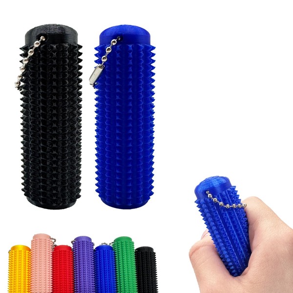 Little Ouchies Fidget - Spiky Grippie Stim Keychain,Pocket-Sized Fidget Toys