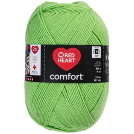 Red Heart Comfort Yarn, Melon Green