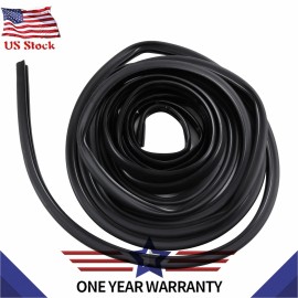 wensha Black Rubber 018 312 EKD Kit For 1″ X 15/16″ X 35' D Seal RV Slide Out System