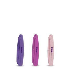 Plum Beauty Maquinillas de afeitar Dermaplaning para mujeres y hombres, paquete de 2 (8 maquinillas de afeitar de doble cara), depilación facial rápid