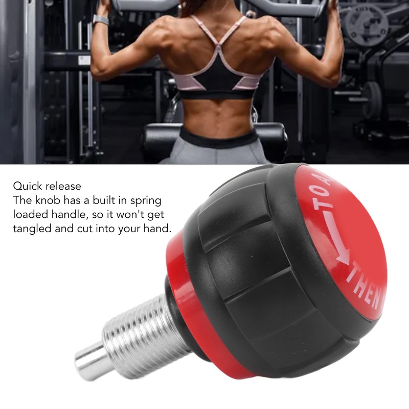 5PCS Pull Pin Spring Knob Iron Plastic Universal Exercise Bike
