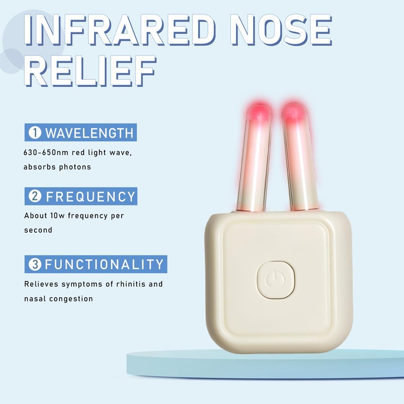 Red Light Nasal Therapy Device,Nasal Red Light Therapy Device,Physiotherapy Nasal