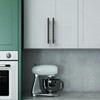 Asidrama 10 Pack 5 Inch(128mm) Matte Black Kitchen Cabinet Handles,