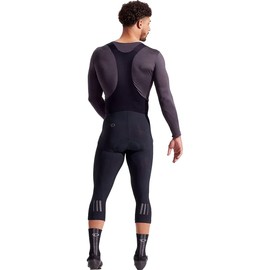 PEARL IZUMI Men's Thermal 3/4 Cycling Bib Tights, Repels Water with Elite Chamois, High-Stretch & Insulated, Black, XX-Large