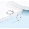 Sterling Silver Hoop Earrings for Women Grils | Small Silver
