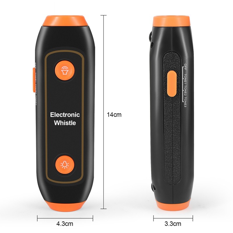 Electronic Whistle 3 Tone 3 Volume Level Blow Free Whistle