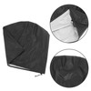 Totority Small Round BBQ Grill Cover Heavy Duty Weatherproof Cover