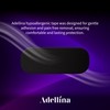 Adellina Strong Hold Tape Strips: Hypoallergenic Breathable Tape, Pain Free