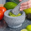 Maxam Grey Mortar and Pestle Set - 5 Inch -