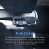 VIOFO 4 x Transparent Plastic Static Windshield Sticker, Compatible with