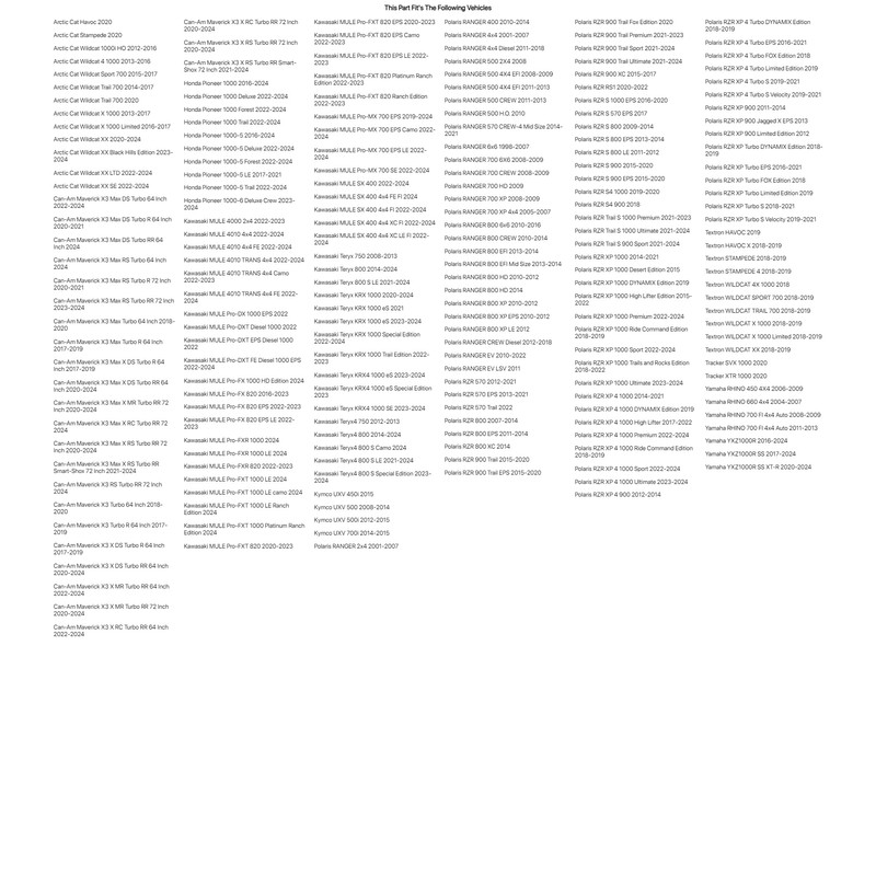 Tusk 1483580002 UTV Scissor Jack Mount