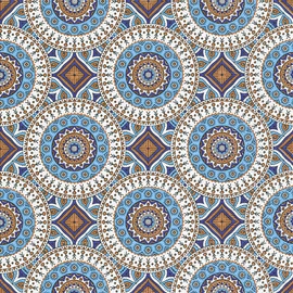 20 Napkins Antique Circles Pattern Circles Neutral Timeless 33 x 33 cm