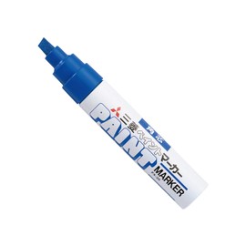 Mitsubishi Pencil Paint Markers, Bold Point, Blue, 5 Count PX30.33