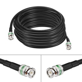 Superbat 7.6m 12G-SDI Cable, BNC Male to Male, 75ohm, Supports 6G/12G-SDI, 4K/8K, Compatible with Blackmagic, AJA, Grass Valley, etc.