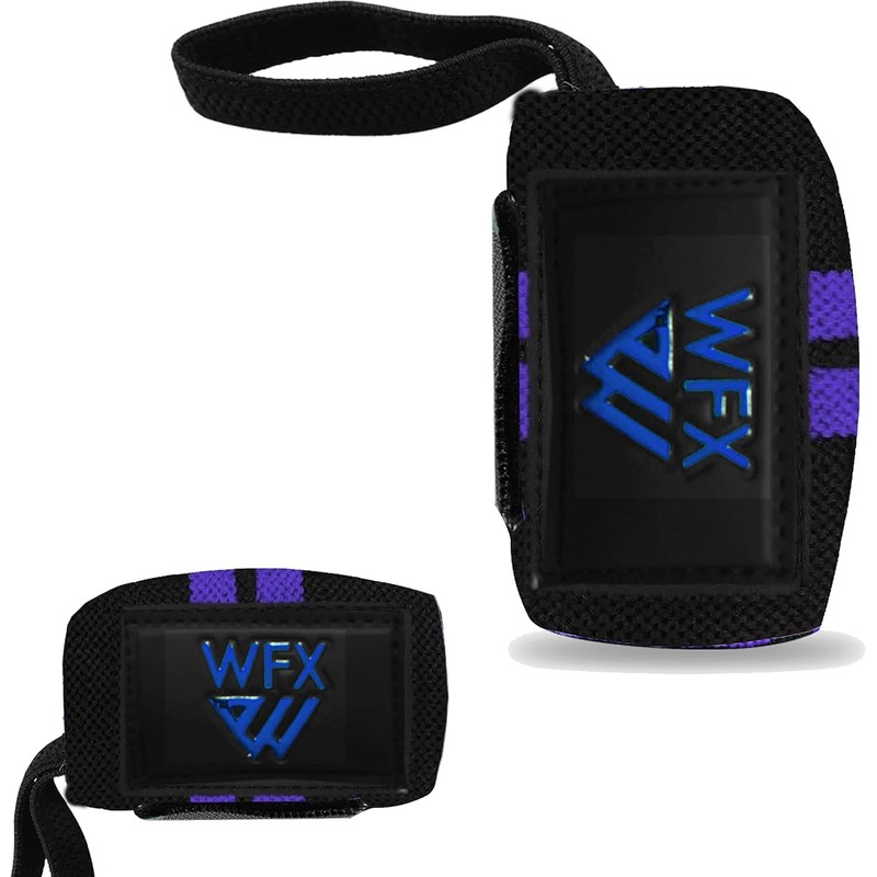 WFX Weight lifting Wrist Wraps Support Gym, Adjustable Pair Strong