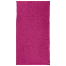 REDBEST Duschtuch Oceanside Walk-Frottier Fuchsia Größe 70x140 cm