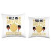 Arepas Grill Arepa Making Venezuelan Snacks Arepa Flour Throw Pillow