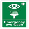 V Safety 23004AG-R Emergency Eye Wash Sign - Portrait -