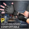 Hirola Guantes para Gimnasio Unisex para Gimnasio con Ventilación para