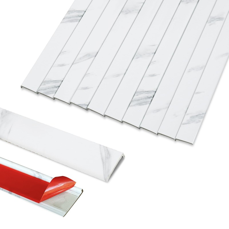 Tilingview 10 Pcs Peel and Stick Tile Trim Edge, Self-Adhesive
