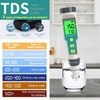 YIYEGO pH Meter Water, pH/TDS/EC/Salinity/Thermometer 5 in 1 with LCD
