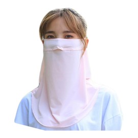 Panda Family Face Cover, Neck Cover, Cooling Sensation, UV Protection, Includes Breathing Holes, Cooling, Sweat Absorbent, Quick Drying, Running, Summer, 98% UV Protection, Stretchable, Breathable,