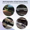 Elifecenter 3 Inch Exhaust Clamp, Lap Joint Band Clamp Stainless