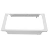 W10861519 Refrigerator Shelf Frame (Without Glass) Crisper Pan Cover For