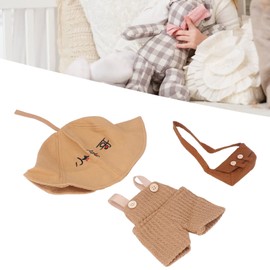 FECAMOS Ropa de Juguete, Material Seguro Lavable, 3 Piezas, Ropa de Peluche de Pato, Ropa de Animales de Peluche de Pato para Regalo Ideal(Tipo J)