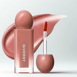 Giverny Dewy Lip Glaze Tint 02 Mellow Beige, 4.9g, 1 piece / 지베르니 듀이 립 글레이즈 틴트 02 멜로우 베이지, 4.9g, 1개