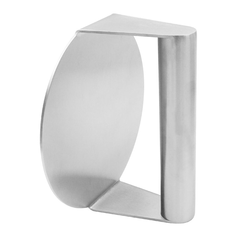 ZONADAH Hamburger Meat Press with Handle 5.5 Inch Stainless Steel