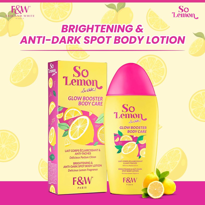 FAIR & WHITE So Lemon Glow Booster Body Care Lotion