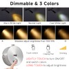 Dimmable Wall Mounted Reading Light with USB Charging Port, Plug-in