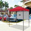 EAGLE PEAK Instant Pop Up Canopy with Adjustable Sun Wall