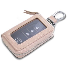 Tonriga Men's Key Case, Key Case, Leather, Card Key Case, Smart Key Case, Car Key Case, 1 Interior Pocket, Card Slot, Carabiner, Large Capacity, Fashion, Mini Card Case, Storage, Key Case, Simple, Key